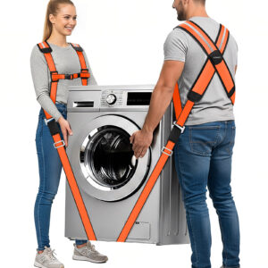 Ytonet Moving Straps, 2-Person Lifting and Moving System, X-Shaped Back Padded Movings Straps for Lifting Appliance, Furniture Strap Move Heavy Objects Up to 800lbs for Mattresses, Refrigerator, Sofa